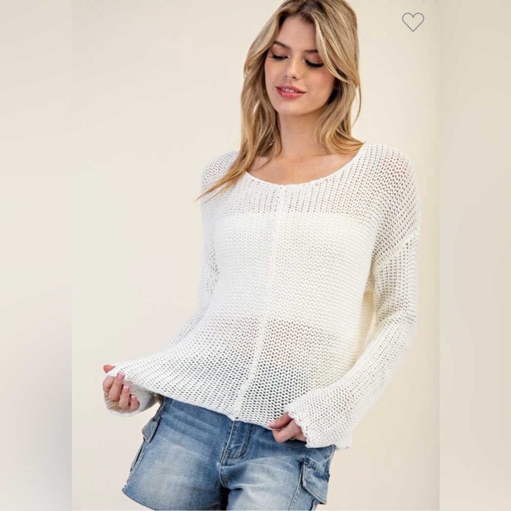 EE:SOME Los Angeles Sweater - NWT - M
